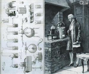 Puzzle Antoine Lavoisier (1743-1794), Γάλλος χημικός, θεωρείται ο δημιουργός της σύγχρονης Χημείας